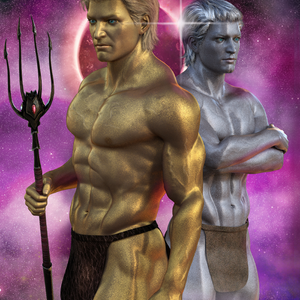 FREE 1st chapter AXXIOS AND BRAXXUS: Book 6 Galaxy Gladiators