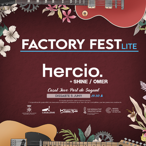 Reserva de entradas HERCIO 5-06-2021 Factory Fest