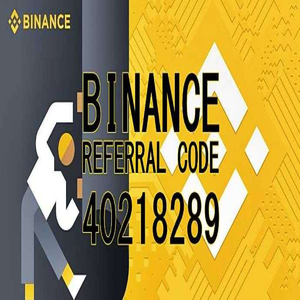 Binance Referral Code: 40218289 (Get Free Sign Up Bonus)