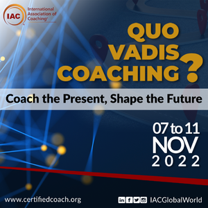 Quo Vadis Coaching 2022 (7 to 11 Nov)